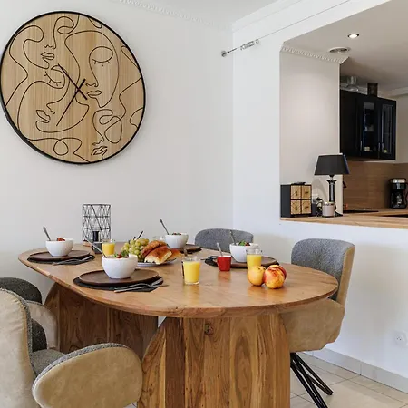 Apartment My Casa - Palais Med 702 D - 2 Bedroom Down Town With Terasse Ac Nice