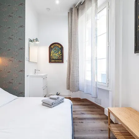 Apartment Centre - 10 Min - 5 Min Des Transports En Commun Nice