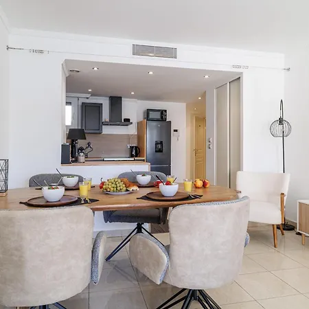 Apartment My Casa - Palais Med 702 D - 2 Bedroom Down Town With Terasse Ac