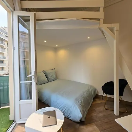 Cozy Studio, Balcony & Ac, Heart Of Nice