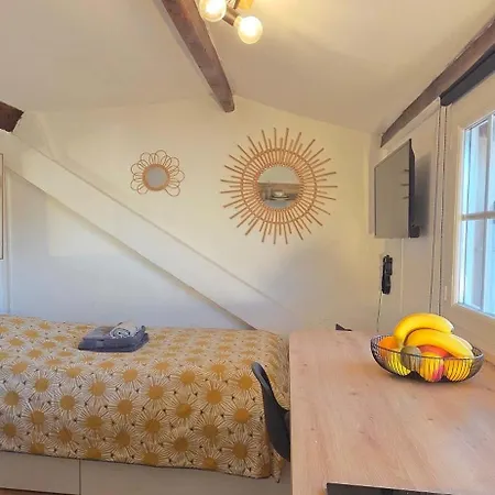 Appartement Cosy Avec Vue Sur Montagnes, Proche Gare Nice