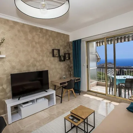 Apartment Breathtaking Panoramic View Of ! Nice