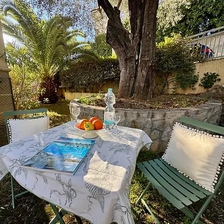 Villa Soraya Nice - Sunny Appartment Cote D'Azur With Large Garden Apartment Nice