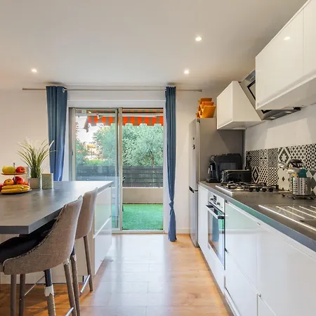 Grand 2 Pieces Et Belle Terrasse Ensoleillee Nice