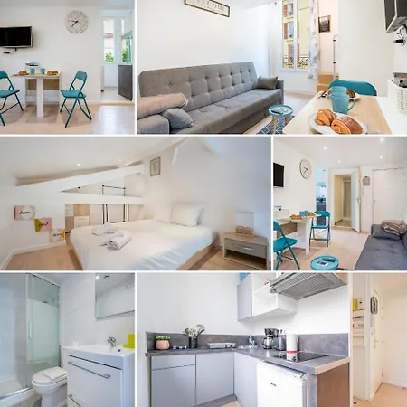 Le Nid De Magnan - 6min Et Transport - Mezzanine Apartment *