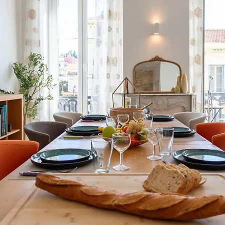 #17 Staywiz Us -suite Gioffredo 3 Chbres Air Conditioning 5mins Vieux Niceport Apartment Nice