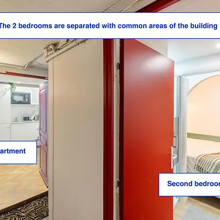 Two With Ac In The Heart Of Old Nice, Each With Its Own Entrance Appartement Nice