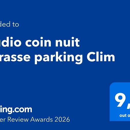 Coin Nuit Terrasse Parking Clim * Nice