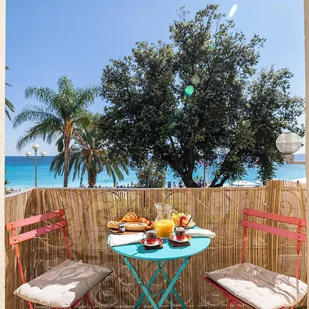 My Casa - Etats Unis 892 - Spacious Flat On Sea Front W Ac Apartment Nice