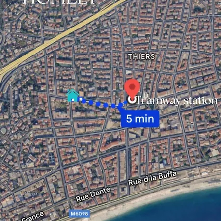 Appt Nice-centre Avec Parking Privé Proche Promenade Des Nice