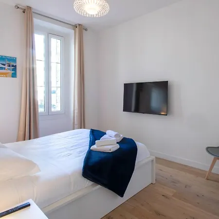 #17 Staywiz Us -suite Gioffredo 3 Chbres Air Conditioning 5mins Vieux Niceport Appartement Nice