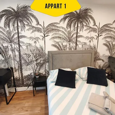 Casa Reine Jeanne- Ideal Groups & Family -central Near Train Station - Parking - New&confort-ac Apartment Nice