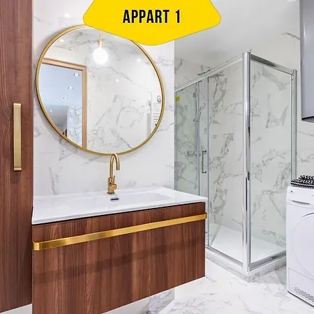 Casa Reine Jeanne- Ideal Groups & Family -central Near Train Station - Parking - New&confort-ac Nice