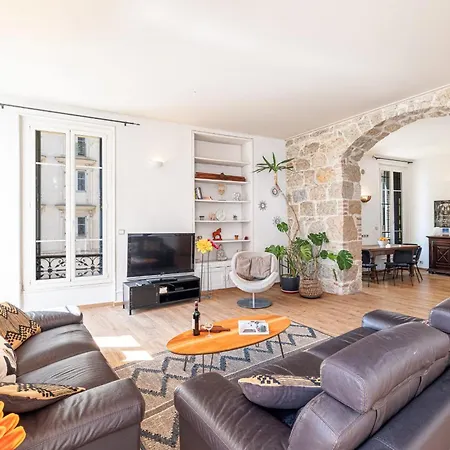 My Casa - Etats Unis 892 - Spacious Flat On Sea Front W Ac Nice