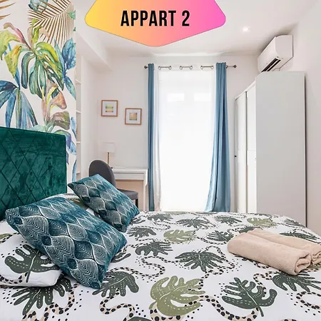 Apartment Casa Reine Jeanne- Ideal Groups & Family -central Near Train Station - Parking - New&confort-ac *