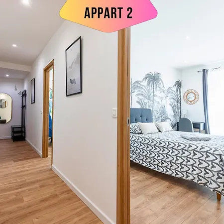 Casa Reine Jeanne- Ideal Groups & Family -central Near Train Station - Parking - New&confort-ac * Nice