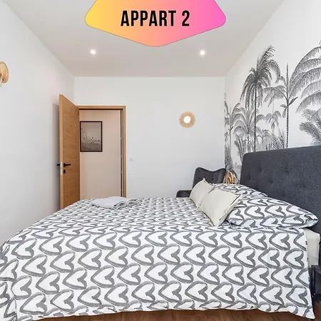 Casa Reine Jeanne- Ideal Groups & Family -central Near Train Station - Parking - New&confort-ac *