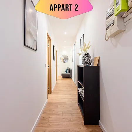 Apartment Casa Reine Jeanne- Ideal Groups & Family -central Near Train Station - Parking - New&confort-ac