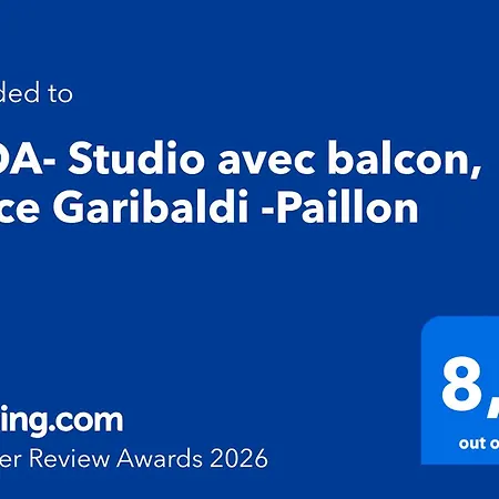 Gioa- Avec Balcon, Place Garibaldi -paillon Appartement Nice