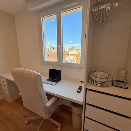 Ouest Privees Modernes Tv Wifi Bureau En Colocation Homestay Nice