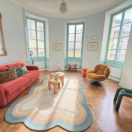 La Rotonde Art,elegance & Romantisme Au Coeur De Nice, A 2 Pas Du Negresco Apartment *