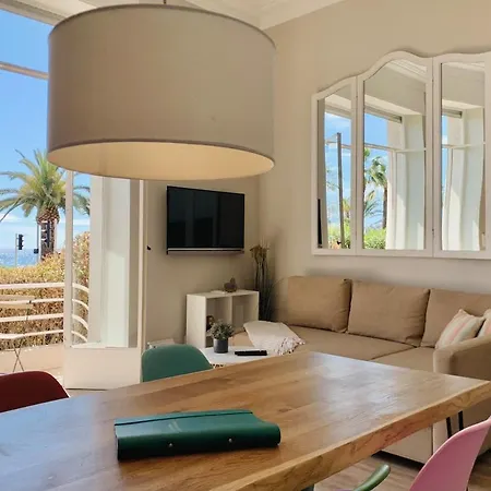 Stunning Flat With Sea View & Garden On Promenade Da * Nice