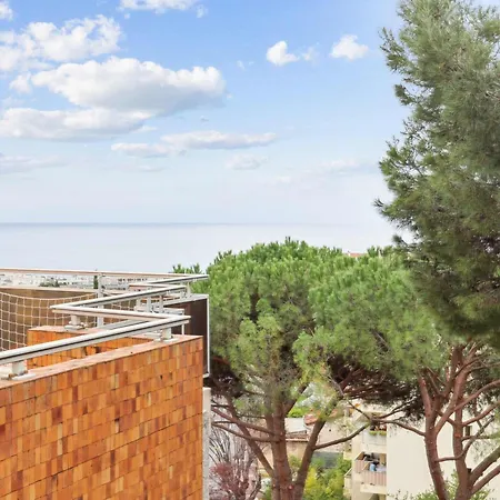 Apartment Grande Terrasse Et Vue Mer, Tres Calme Nice