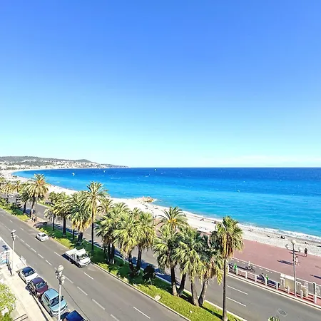 Panoramic Sea Front Cote D Azur Apartment Nice