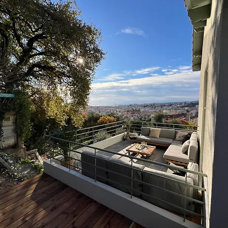 Golden Luxury And Panoramic View Nice