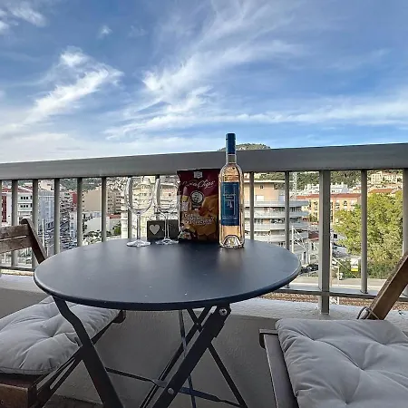 Evasion Nicoise A 12 Min Du Port Vue & Confort Apartment