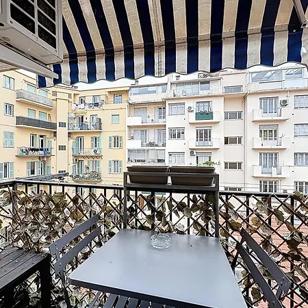 Spacieux 3p Riquier Terrasse Clim Parking Nice