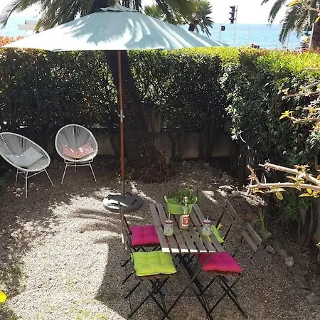 Stunning Flat With Sea View & Garden On Promenade Da Nice