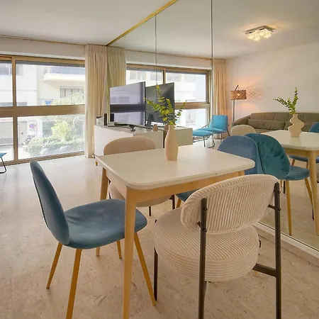Frgk Massenet 'blue Riviera' Modern Comfort 1 Min From Promenade Des Apartment Nice