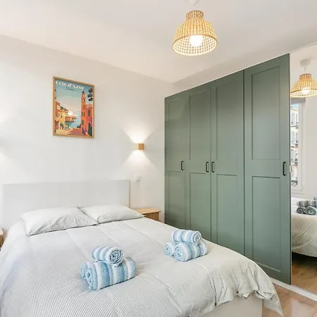 élégant 2 Pièces Niçois - Carré D'or - Centre - à 2 Min Appartement Nice