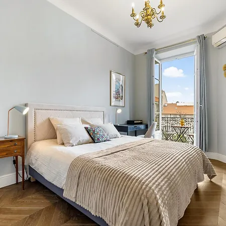 Apartment Renting - - Haussmann Luxury Sea Balcony Free Parking *