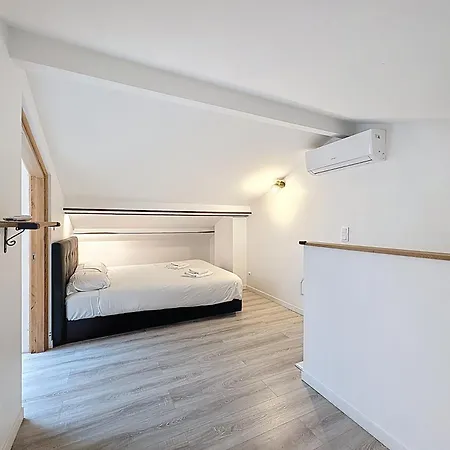 Spacieux 3p Riquier Terrasse Clim Parking Apartment Nice