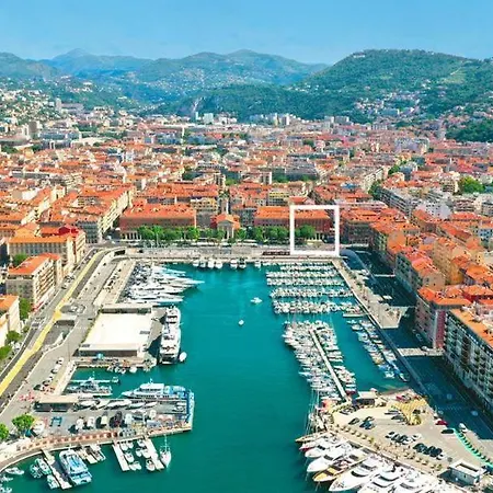 Apartment Cozy Studio, Exceptional View Of Lympia Harbor Nice