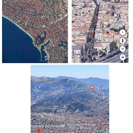 Entresol 1,2 Kilometre De La Promenade Nice