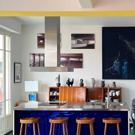Appartement Design Et Art - Proche Centre Et Terrasse Nice