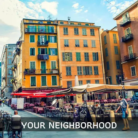 Nestor&jeeves - Riviera Jaures - Terrace - Close Old Town Apartment