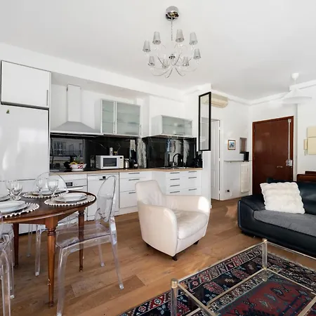 Appartement Vue Ensoleillée Sur Les Toits De Nice