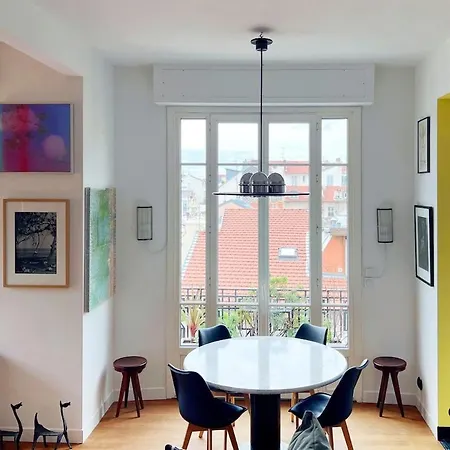 Appartement Design Et Art - Proche Centre Et Terrasse Nice