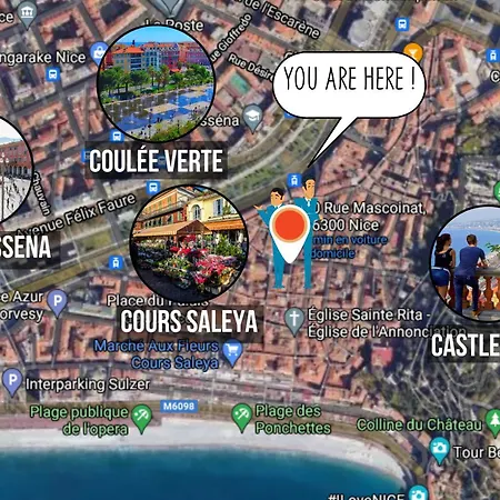 Nestor&jeeves - L Escale - Old Town Apartment Nice