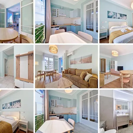 Nestor&jeeves - Blue Pastel Promenade - Spacious - Close Sea Appartement