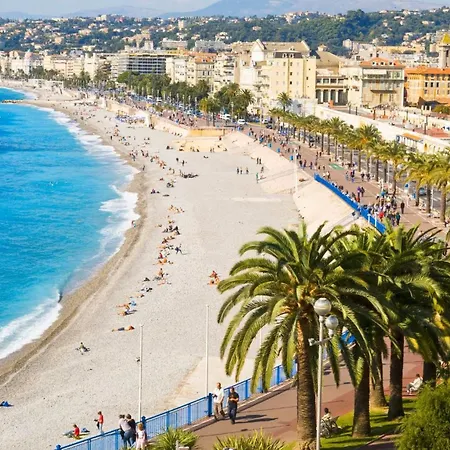 Beachfront Promenade Des 2 Terraces Apartment Nice