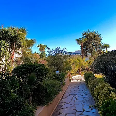 Superbe Climatise Avec Piscine, Terrasse Et Parking Prive - Proche Promenade Des Nice