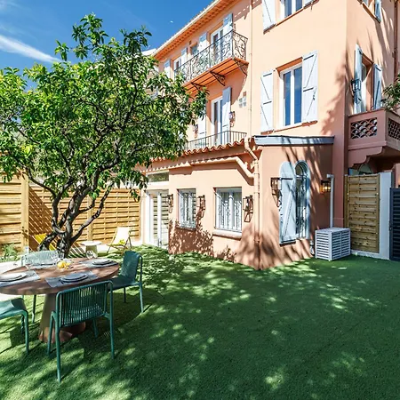 62 Carnot Lot 2 - Un Havre De Paix Climatise Avec Jardin Et Jacuzzi Apartment Nice