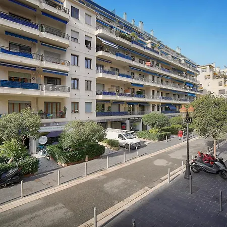 Frgk Massenet 'blue Riviera' Modern Comfort 1 Min From Promenade Des