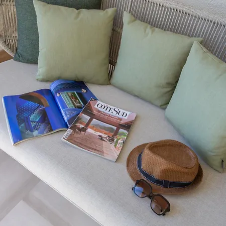 #22 Staywiz Us - Duplex Panoramic Sea View 2bdr, Ac, Swimpool, Parking, Petanque Apartment Nice