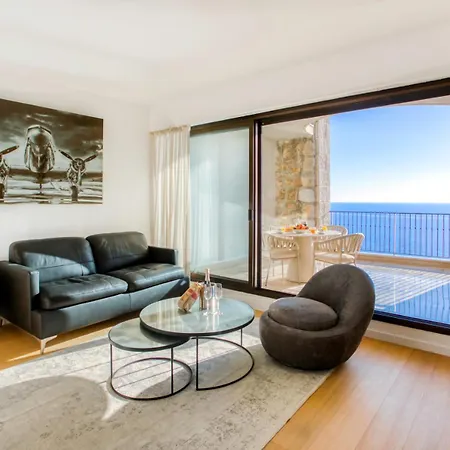 Apartment #22 Staywiz Us - Duplex Panoramic Sea View 2bdr, Ac, Swimpool, Parking, Petanque